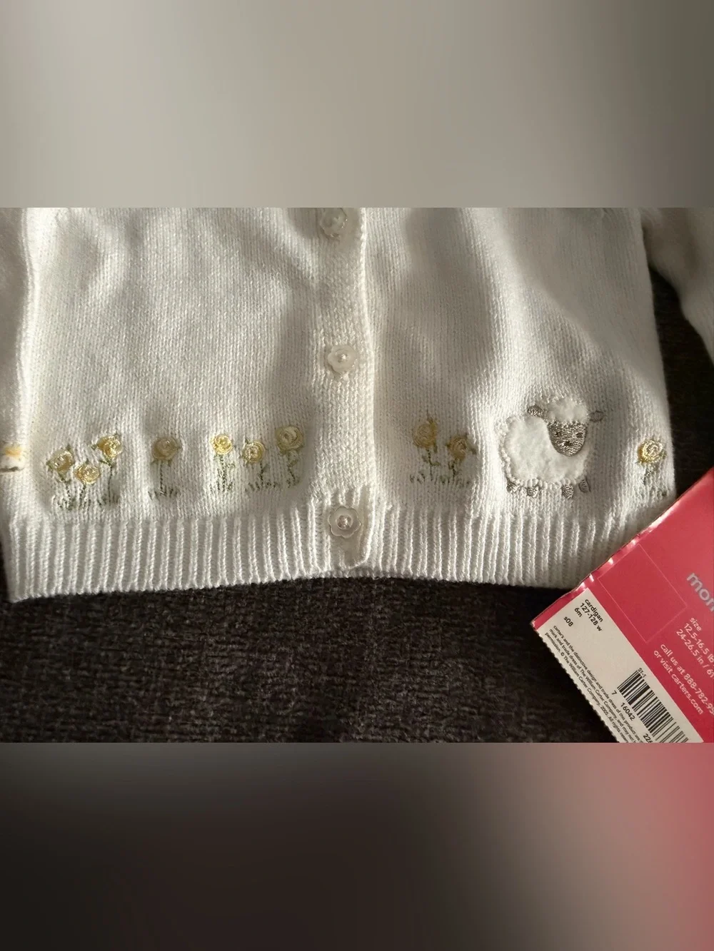 2005 Carter’s Baby Cardigan